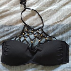 Black Halter Bikini Top🤿👙